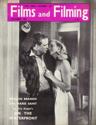FILMS AND FILMING magazine cover Issue 1 October 1954