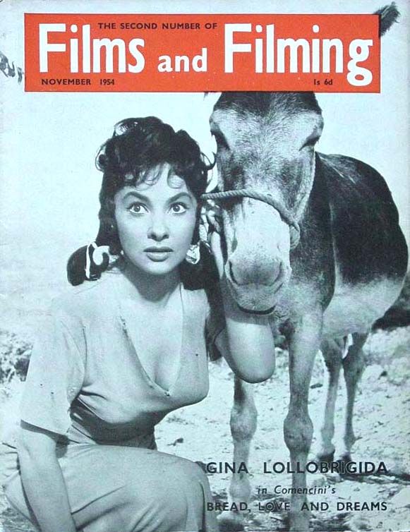 FILMS AND FILMING magazine cover Issue 2 November 1954