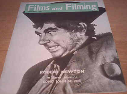 FILMS AND FILMING magazine cover Issue 4 January 1955