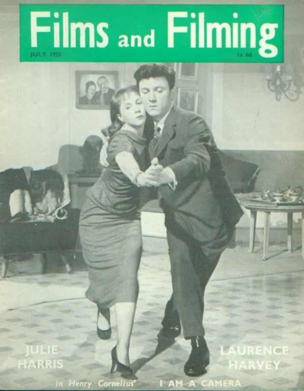 FILMS AND FILMING magazine cover Issue 10 July 1955