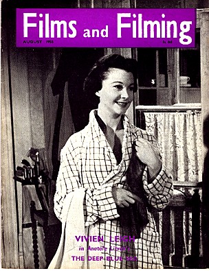 FILMS AND FILMING magazine cover Issue 11 August 1955