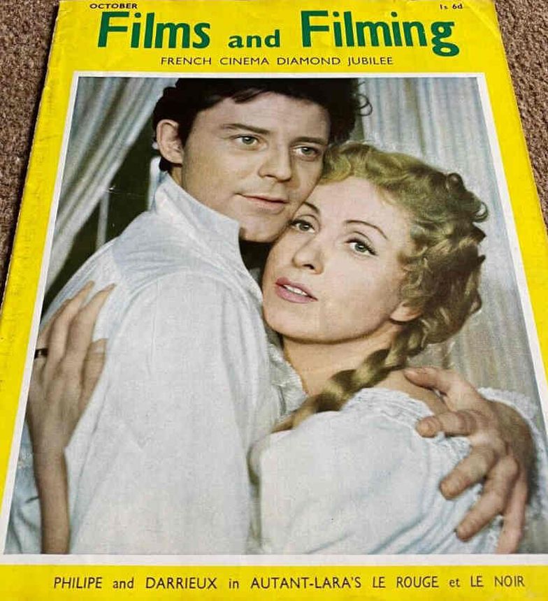 FILMS AND FILMING magazine cover Issue 13 October 1955
