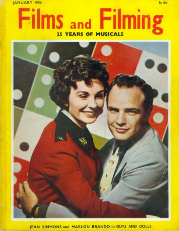 FILMS AND FILMING magazine cover Issue 16 January 1956