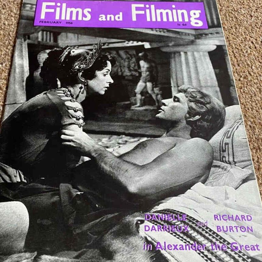 FILMS AND FILMING magazine cover Issue 17 February 1956