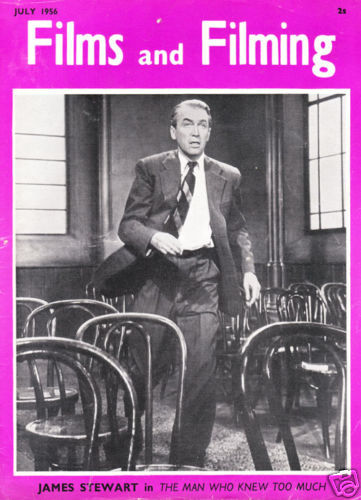 FILMS AND FILMING magazine cover Issue 22 July 1956