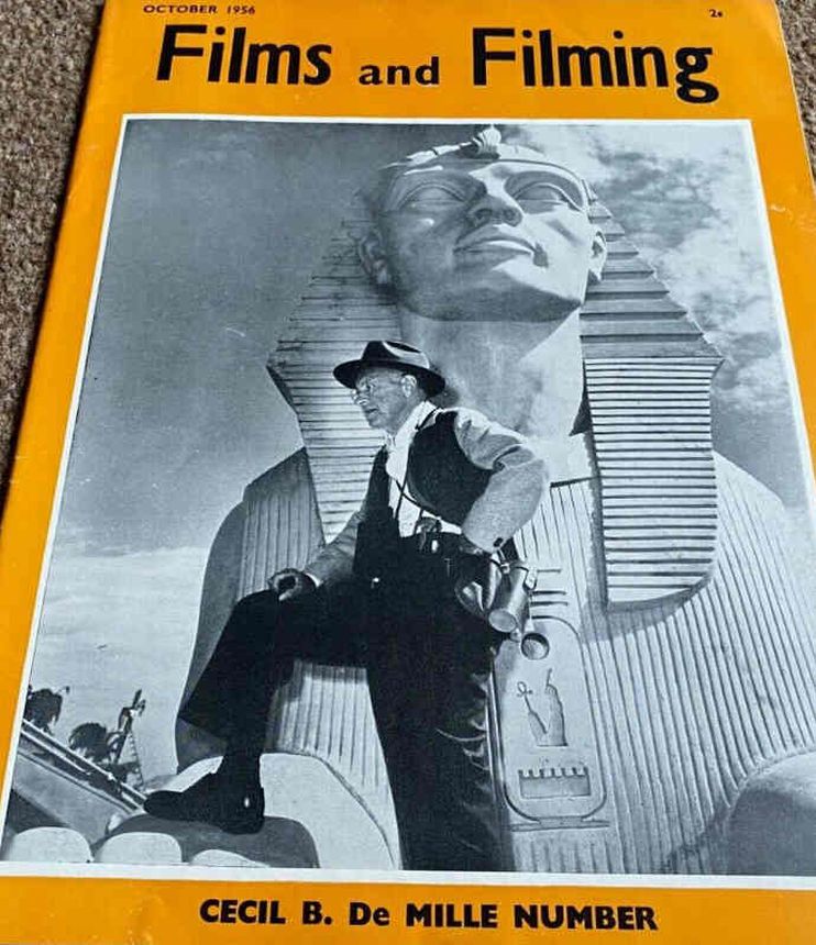 FILMS AND FILMING magazine cover Issue 25 October 1956