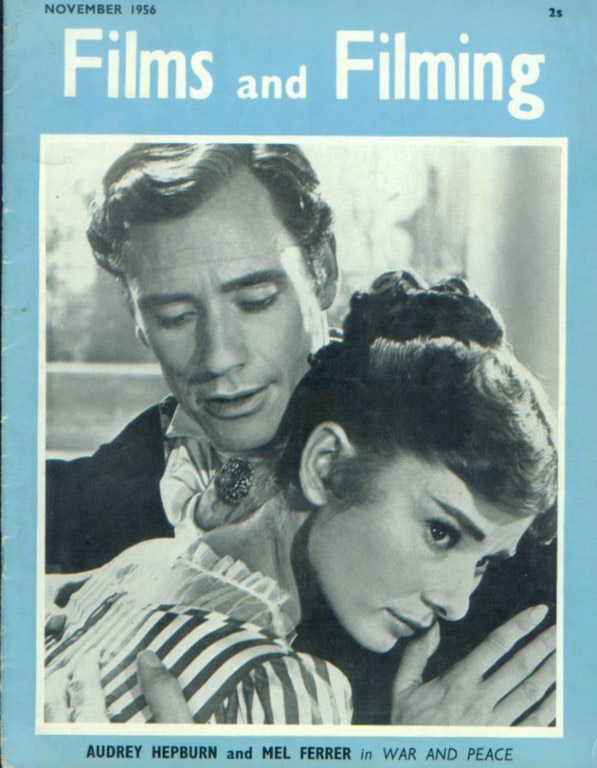 FILMS AND FILMING magazine cover Issue 26 November 1956