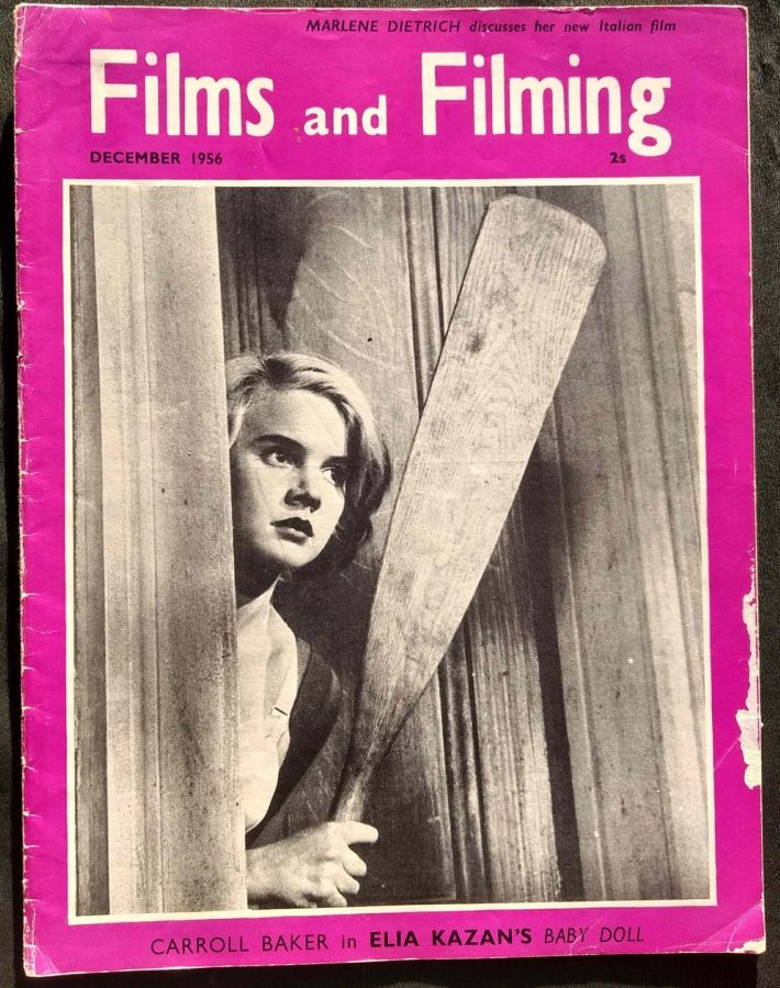 FILMS AND FILMING magazine cover Issue 27 December 1956