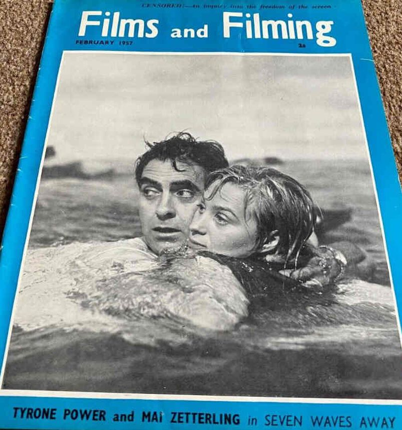 FILMS AND FILMING magazine cover Issue 29 February 1957