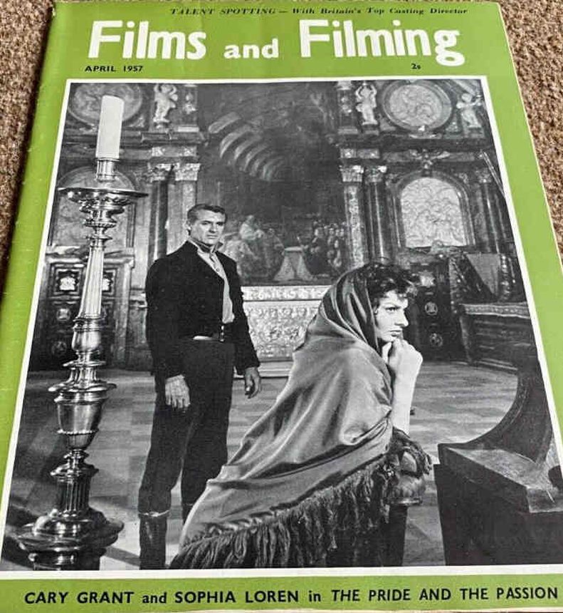FILMS AND FILMING magazine cover Issue 31 April 1957