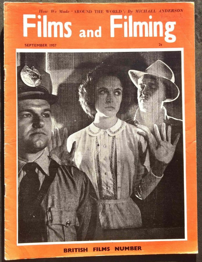 FILMS AND FILMING magazine cover Issue 36 September 1957