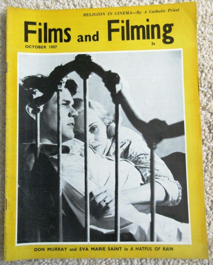 FILMS AND FILMING magazine cover Issue 37 October 1957