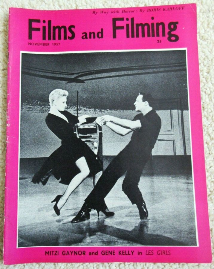 FILMS AND FILMING magazine cover Issue 38 November 1957
