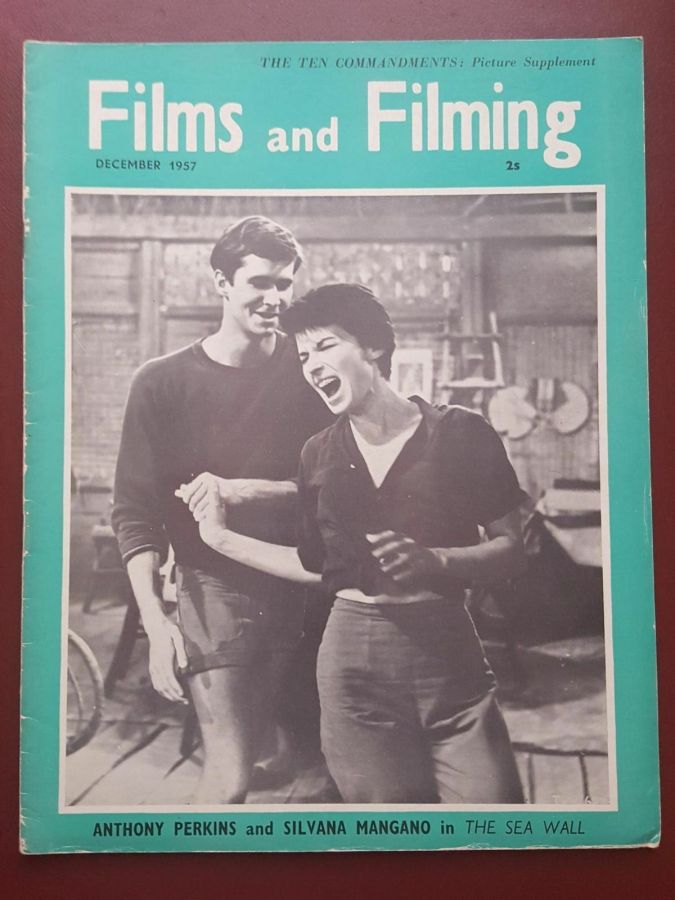 FILMS AND FILMING magazine cover Issue 39 December 1957