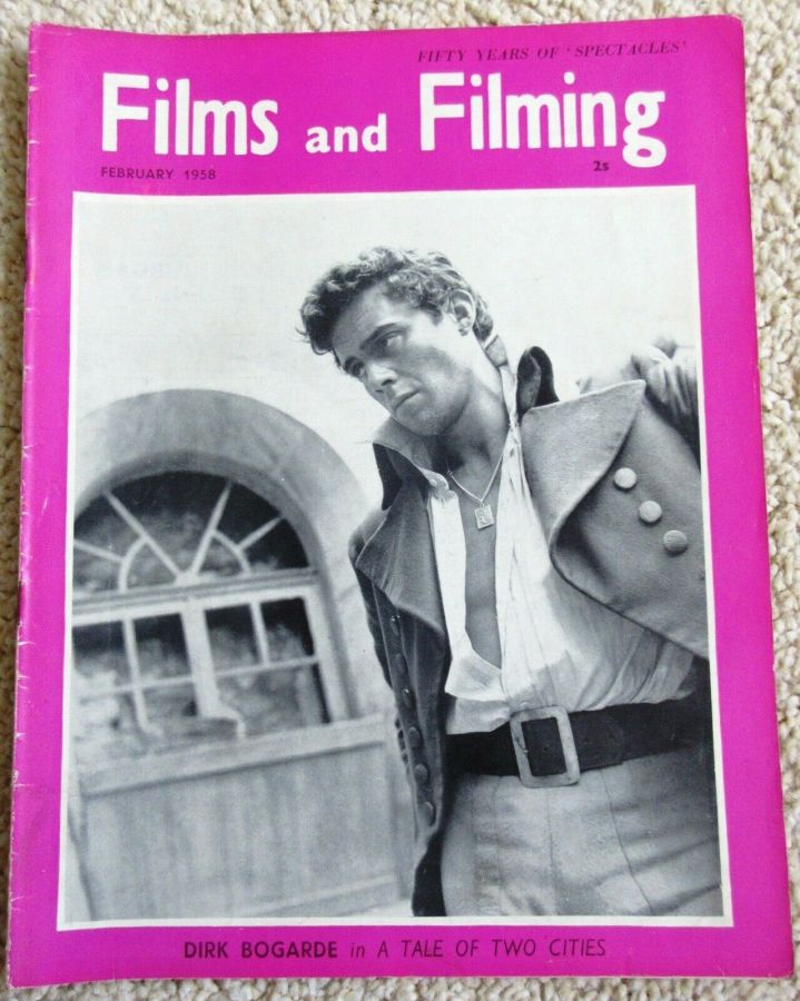 FILMS AND FILMING magazine cover Issue 41 February 1958