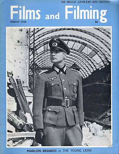 FILMS AND FILMING magazine cover Issue 42 March 1958