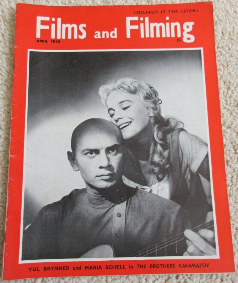FILMS AND FILMING magazine cover Issue 43 April 1958