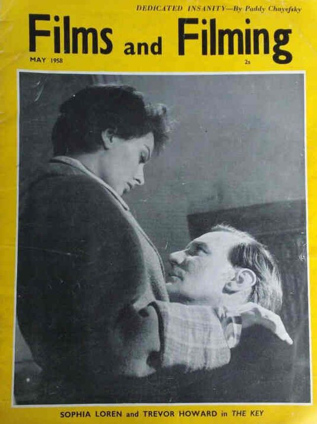 FILMS AND FILMING magazine cover Issue 44 May 1958