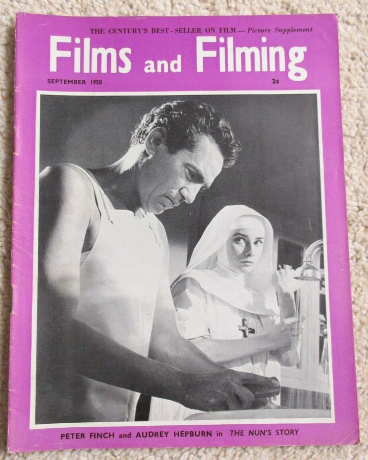 FILMS AND FILMING magazine cover Issue 48 September 1958