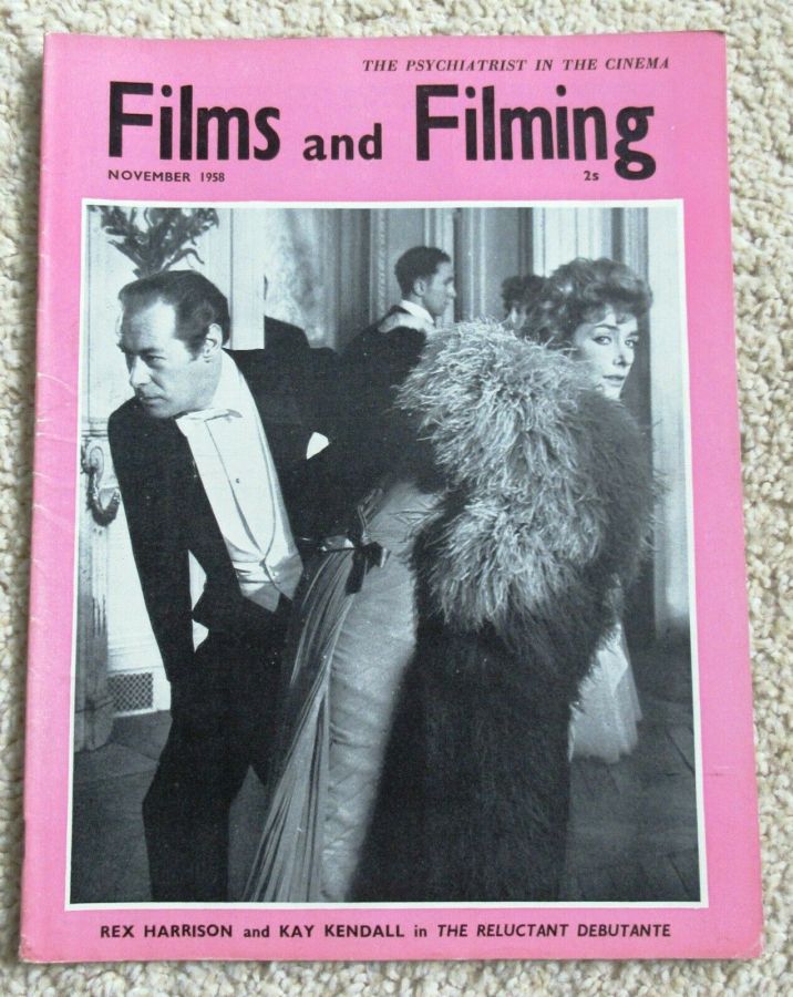 FILMS AND FILMING magazine cover Issue 50 November 1958