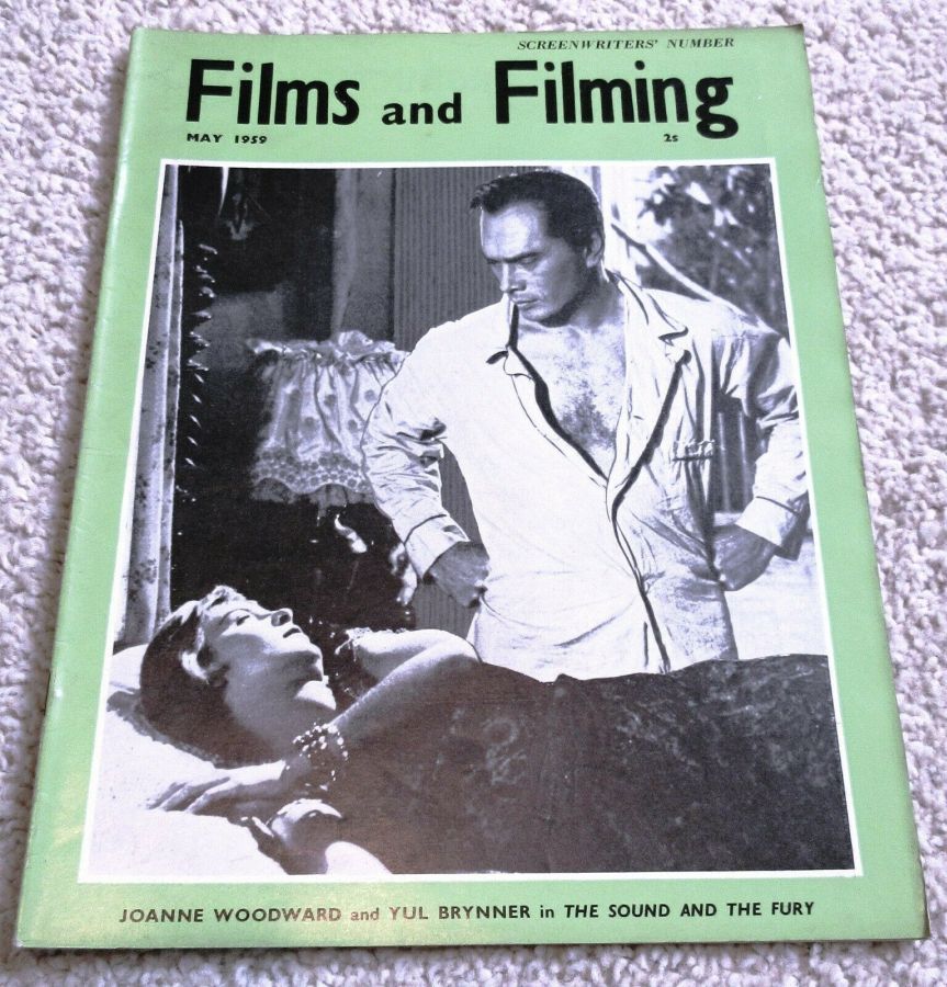 FILMS AND FILMING magazine cover Issue 56 May 1959