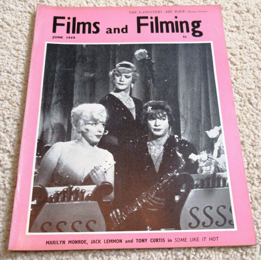 FILMS AND FILMING magazine cover Issue 57 June 1959