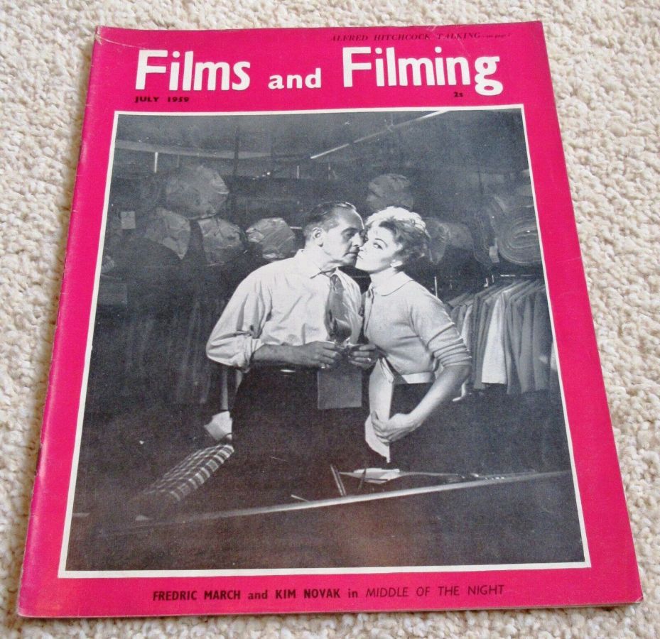 FILMS AND FILMING magazine cover Issue 58 July 1959