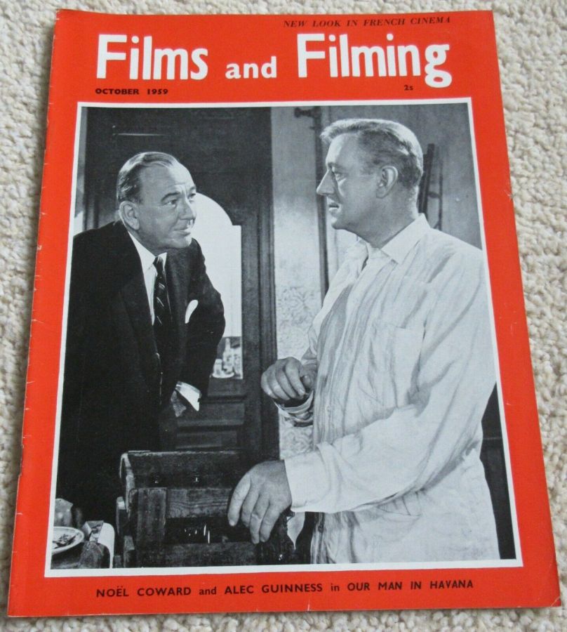 FILMS AND FILMING magazine cover Issue 61 October 1959