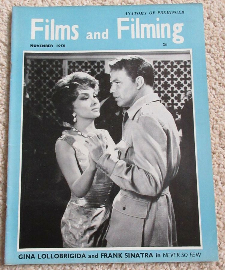 FILMS AND FILMING magazine cover Issue 62 November 1959