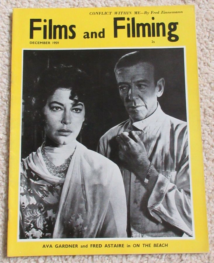 FILMS AND FILMING magazine cover Issue 63 December 1959