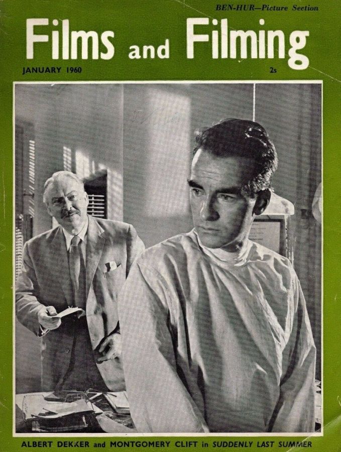 FILMS AND FILMING magazine cover Issue 64 January 1960