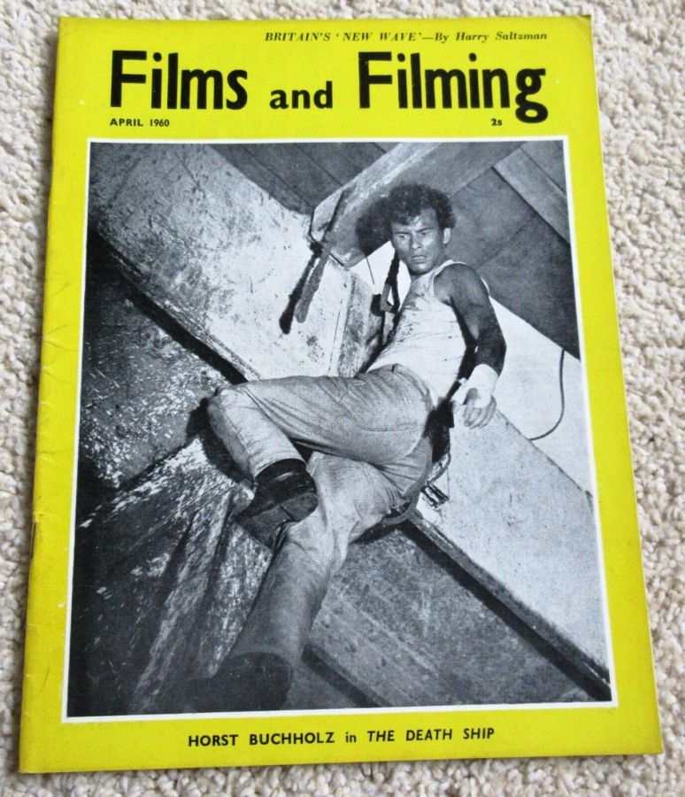FILMS AND FILMING magazine cover Issue 67 April 1960