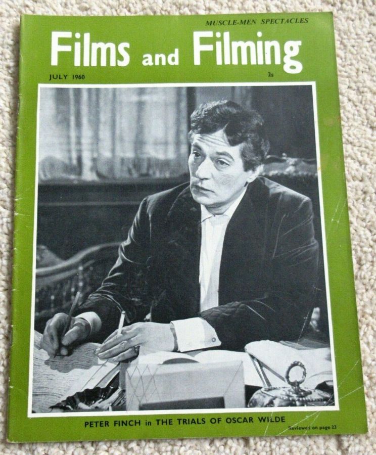 FILMS AND FILMING magazine cover Issue 70 July 1960