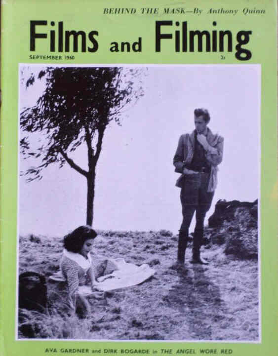 FILMS AND FILMING magazine cover Issue 72 September 1960