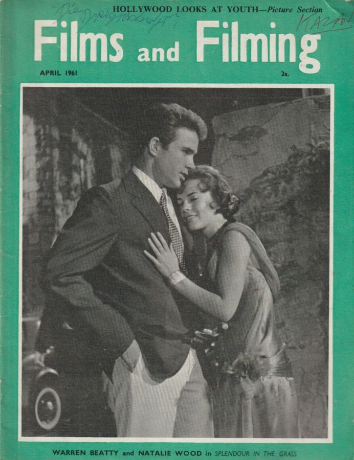 FILMS AND FILMING magazine side cover Issue 79 April 1961