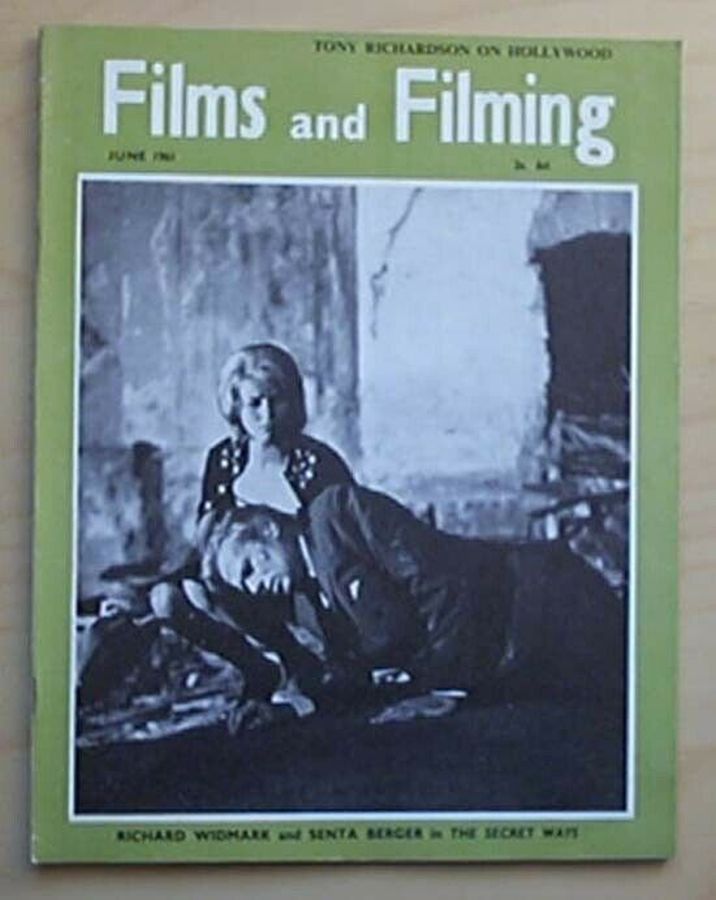 FILMS AND FILMING magazine cover Issue 81 June 1961