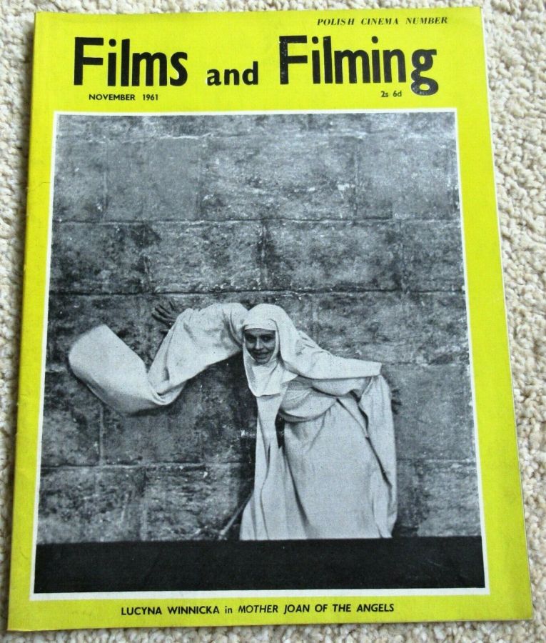 FILMS AND FILMING magazine cover Issue 86 November 1961