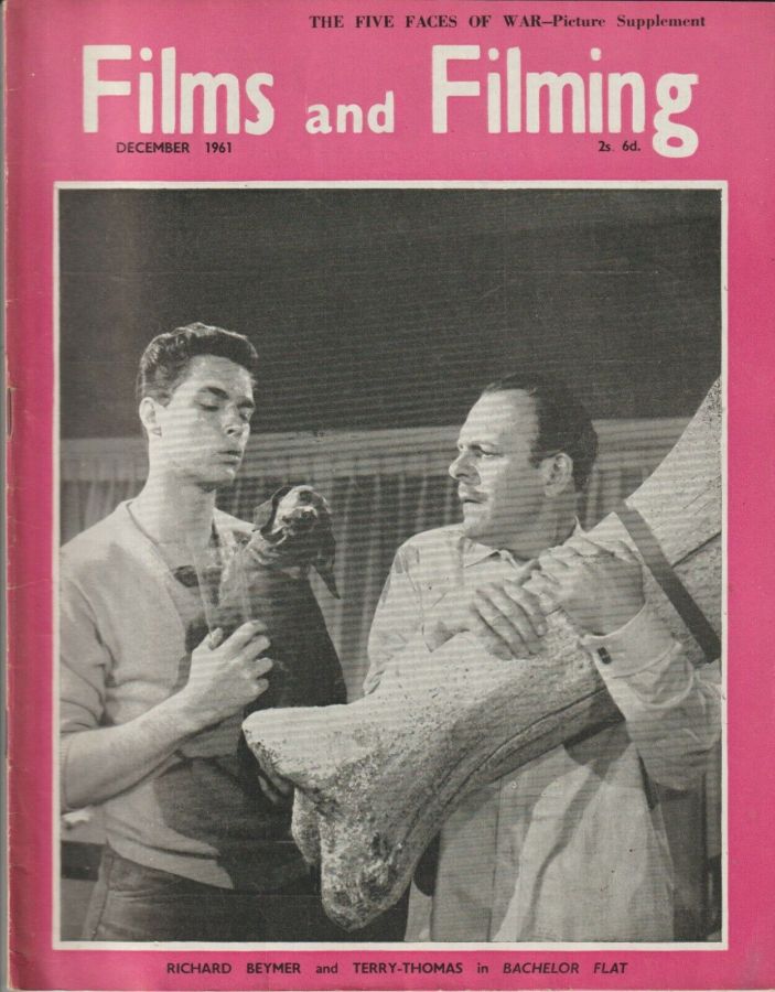 FILMS AND FILMING magazine cover Issue 87 December 1961