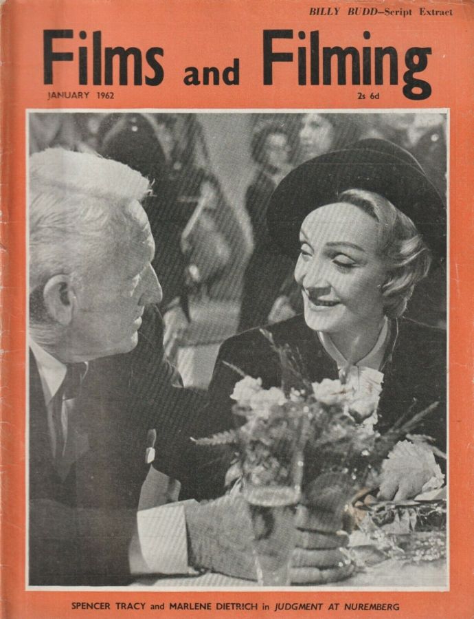 FILMS AND FILMING magazine side cover Issue 88 January 1962