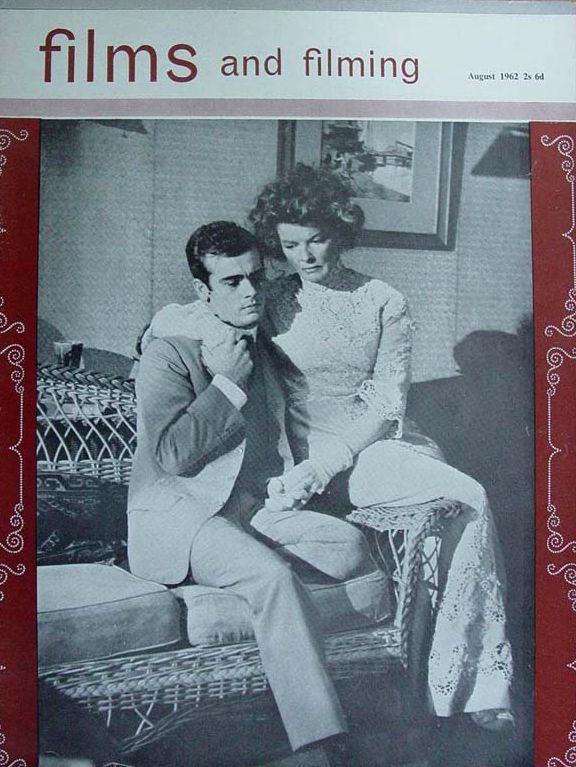 FILMS AND FILMING magazine side cover Issue 95 August 1962