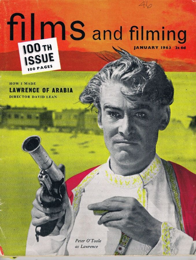 FILMS AND FILMING magazine cover Issue 100 January 1963
