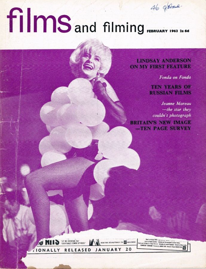 FILMS AND FILMING magazine cover Issue 101 February 1963