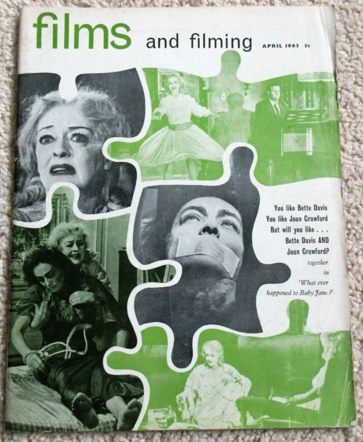 FILMS AND FILMING magazine side cover Issue 103 April 1963
