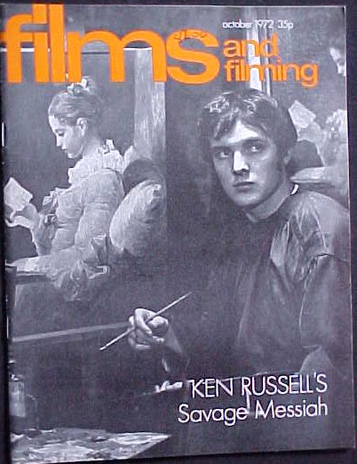 FILMS AND FILMING magazine cover Issue 217 October 1972