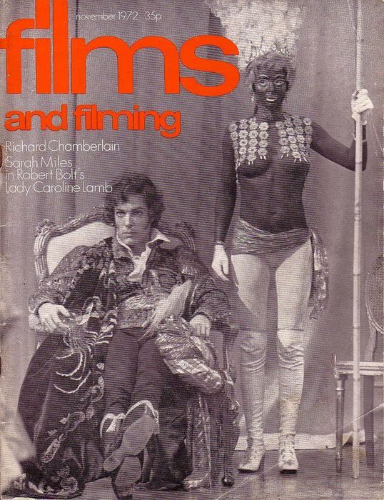 FILMS AND FILMING magazine cover Issue 218 November 1972