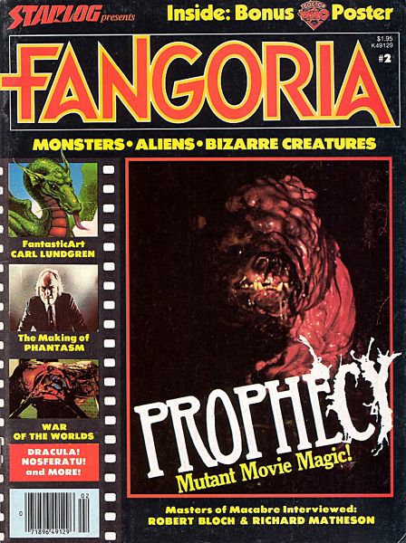 FANGORIA magazine cover Issue 2 October 1979