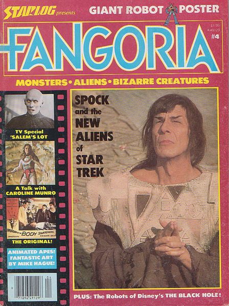 FANGORIA magazine cover Issue 4 February 1980