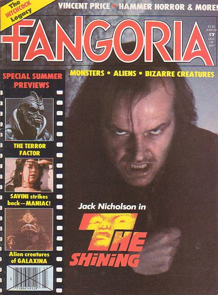FANGORIA magazine cover Issue 7 August 1980