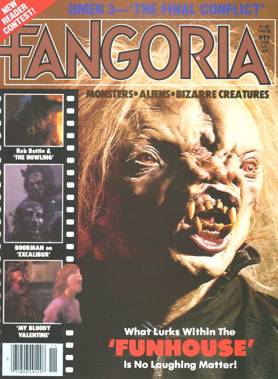 FANGORIA magazine cover Issue 11 February 1981