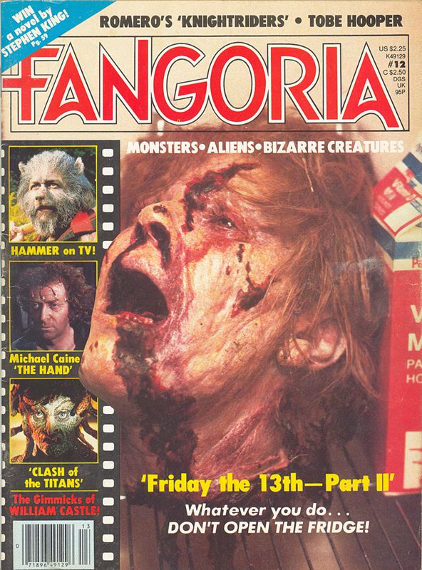 FANGORIA magazine cover Issue 12 April 1981